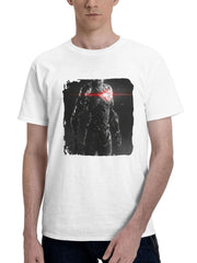 2023 Zack Synder Justice League Part Ii Cyborg Xv 180G 100% Cotton Printed Round Neck Short-Sleeve T-Shirt, Gifts for Men Dad Husband Grandpa, S-XXXL, White