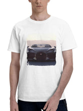 2024 Bugatti W16 Mistral Front Look 180G 100% Cotton Printed Round Neck Short-Sleeve T-Shirt, Gifts for Men Dad Husband Grandpa, S-XXXL, White