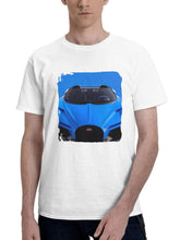 2024 Bugatti W16 Mistral Lt 180G 100% Cotton Printed Round Neck Short-Sleeve T-Shirt, Gifts for Men Dad Husband Grandpa, S-XXXL, White