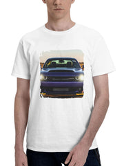2024 Hennessey Demon Twin Turbo 1700 180G 100% Cotton Printed Round Neck Short-Sleeve T-Shirt, Gifts for Men Dad Husband Grandpa, S-XXXL, White