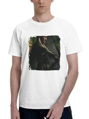 2024 House Of The Dragon Season 2 180G 100% Cotton Printed Round Neck Short-Sleeve T-Shirt, Gifts for Men Dad Husband Grandpa, S-XXXL, White