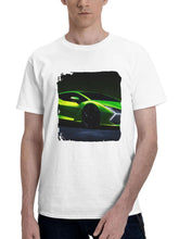 2024 Lamborghini Revuelto Car 180G 100% Cotton Printed Round Neck Short-Sleeve T-Shirt, Gifts for Men Dad Husband Grandpa, S-XXXL, White