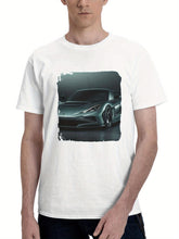 2025 Rimac Nevera R 180G 100% Cotton Printed Round Neck Short-Sleeve T-Shirt, Gifts for Men Dad Husband Grandpa, S-XXXL, White