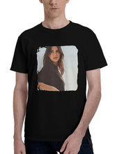 Kendall-Jenner Glamour 180G 100% Cotton Printed Round Neck Short-Sleeve T-Shirt, Christmas Gifts for Men Dad Husband Grandpa, S-XXXL, Black