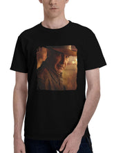 Harrison-Ford Indiana Jones And The Dial Of Destiny Go 180G 100% Cotton Printed Round Neck Short-Sleeve T-Shirt, Christmas Gifts for Men Dad Husband Grandpa, S-XXXL, Black