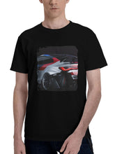 Bmw-M4 Gt3 2023 180G 100% Cotton Printed Round Neck Short-Sleeve T-Shirt, Christmas Gifts for Men Dad Husband Grandpa, S-XXXL, Black