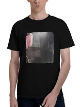 Bocchi-The Rock Cg 180G 100% Cotton Printed Round Neck Short-Sleeve T-Shirt, Christmas Gifts for Men Dad Husband Grandpa, S-XXXL, Black