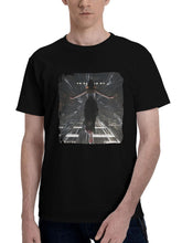 Break-Free 180G 100% Cotton Printed Round Neck Short-Sleeve T-Shirt, Christmas Gifts for Men Dad Husband Grandpa, S-XXXL, Black