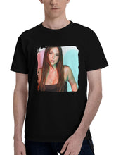 Bella-Thorne 2024 180G 100% Cotton Printed Round Neck Short-Sleeve T-Shirt, Christmas Gifts for Men Dad Husband Grandpa, S-XXXL, Black