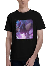 Akali-League Of Legends 2022 180G 100% Cotton Printed Round Neck Short-Sleeve T-Shirt, Christmas Gifts for Men Dad Husband Grandpa, S-XXXL, Black