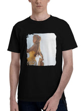 Asuka-Langley Soryu Cosplay 180G 100% Cotton Printed Round Neck Short-Sleeve T-Shirt, Christmas Gifts for Men Dad Husband Grandpa, S-XXXL, Black