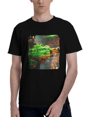 2023-Call Of Duty Modern Warfare Season 3 180G 100% Cotton Printed Round Neck Short-Sleeve T-Shirt, Christmas Gifts for Men Dad Husband Grandpa, S-XXXL, Black