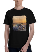 2023-Hennessey Venom F5 Roadster 180G 100% Cotton Printed Round Neck Short-Sleeve T-Shirt, Christmas Gifts for Men Dad Husband Grandpa, S-XXXL, Black