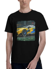 2023 Lamborghini Aventador Svj Outdoor 180G 100% Cotton Printed Round Neck Short-Sleeve T-Shirt, Christmas Gifts for Men Dad Husband Grandpa, S-XXXL, Black