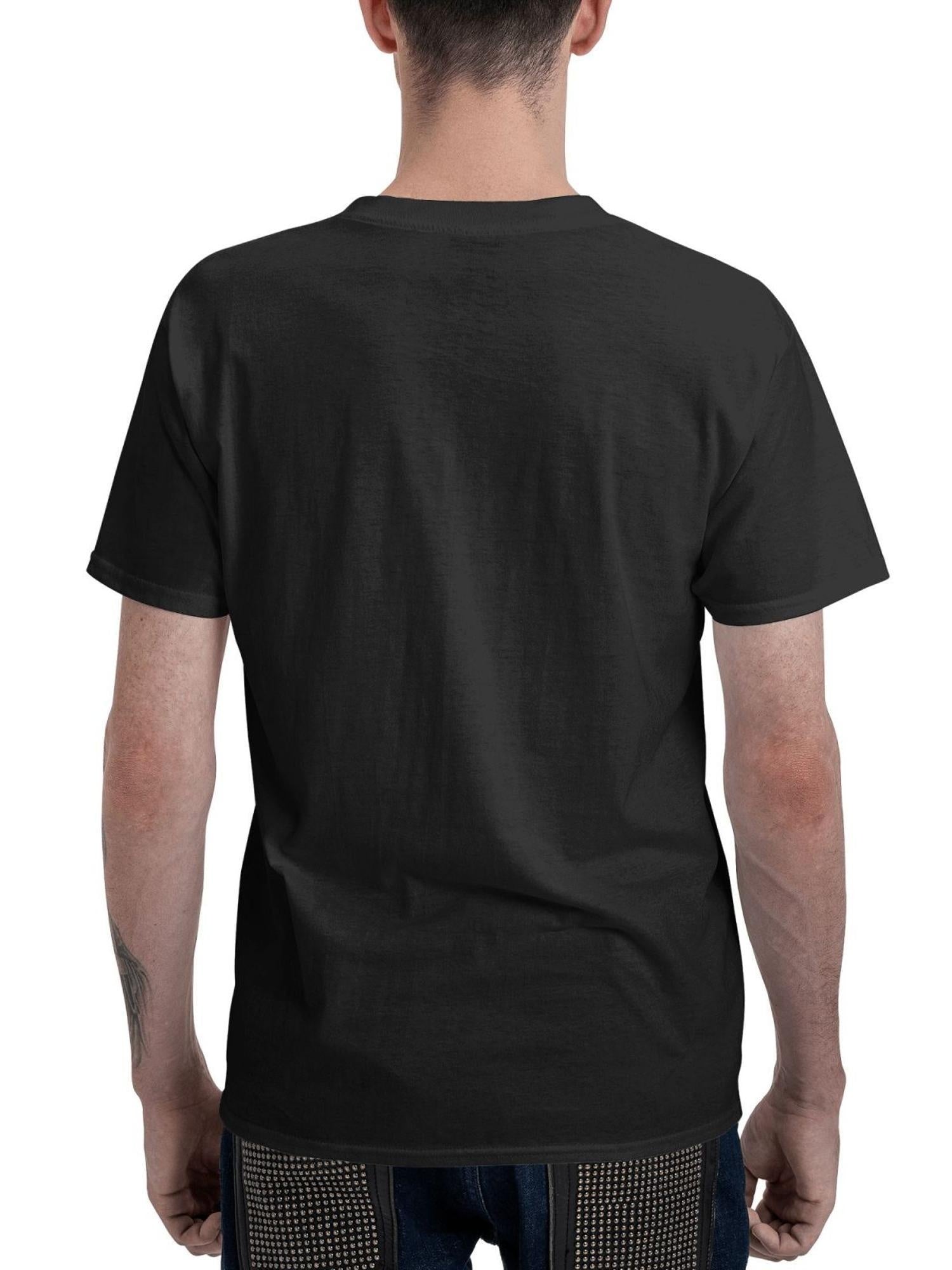 Bobo Claus Funny Xmas Family Matching Bobo Grandma Christmas T-Shirt 180G 100% Cotton Printed Round Neck Short-Sleeve T-Shirt, Gifts for Men Dad Husband Grandpa, S-XXXL, Black