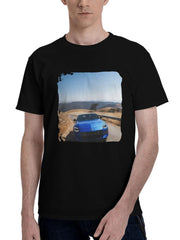 2023 Nissanz Performance 180G 100% Cotton Printed Round Neck Short-Sleeve T-Shirt, Christmas Gifts for Men Dad Husband Grandpa, S-XXXL, Black