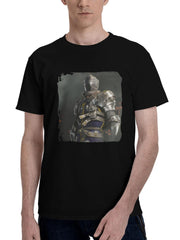 2023 Warhaven 71 180G 100% Cotton Printed Round Neck Short-Sleeve T-Shirt, Christmas Gifts for Men Dad Husband Grandpa, S-XXXL, Black