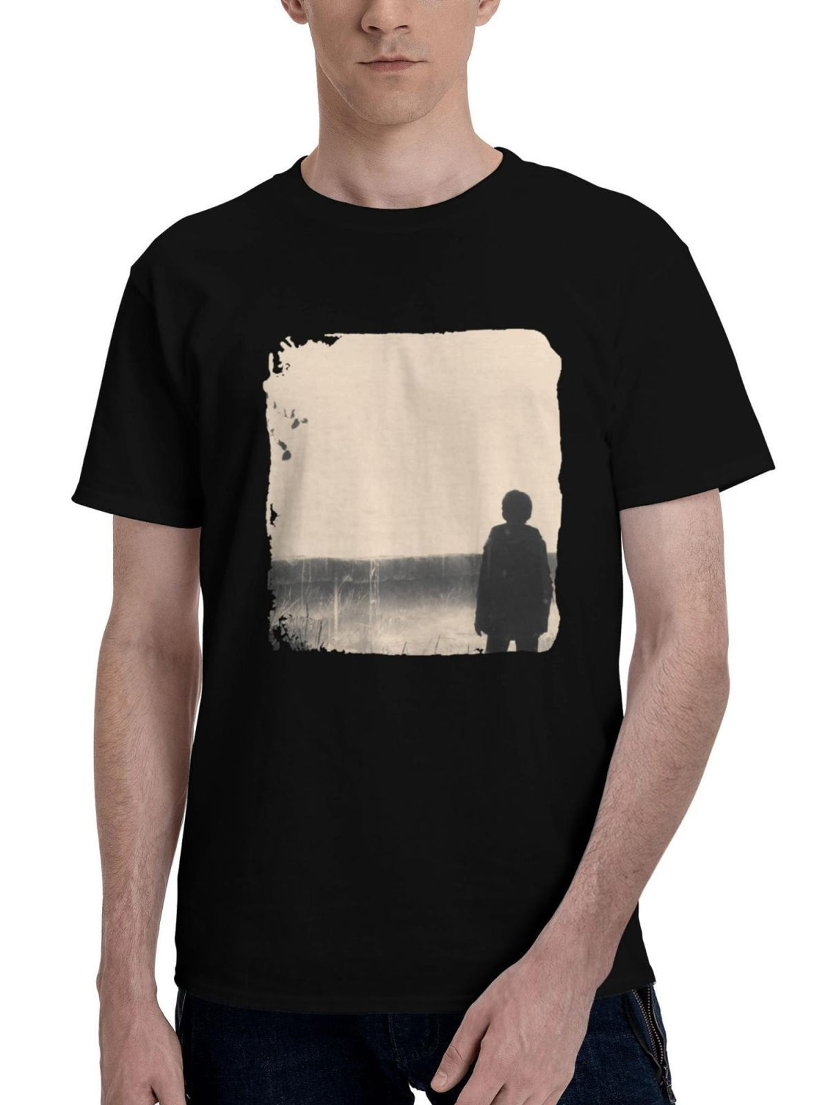 2024 A Plague Tale Requiem 180G 100% Cotton Printed Round Neck Short-Sleeve T-Shirt, Christmas Gifts for Men Dad Husband Grandpa, S-XXXL, Black