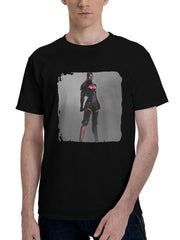 Batgirl New Concept Art 2023 180G 100% Cotton Printed Round Neck Short-Sleeve T-Shirt, Christmas Gifts for Men Dad Husband Grandpa, S-XXXL, Black