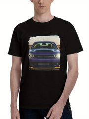 2024 Hennessey Demon Twin Turbo 1700 180G 100% Cotton Printed Round Neck Short-Sleeve T-Shirt, Christmas Gifts for Men Dad Husband Grandpa, S-XXXL, Black