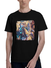 2024 Horizon Forbidden West Playstation 5 180G 100% Cotton Printed Round Neck Short-Sleeve T-Shirt, Christmas Gifts for Men Dad Husband Grandpa, S-XXXL, Black