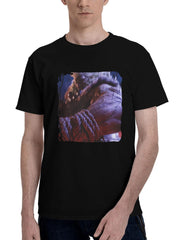 2024 Street Fighter 6 180G 100% Cotton Printed Round Neck Short-Sleeve T-Shirt, Christmas Gifts for Men Dad Husband Grandpa, S-XXXL, Black