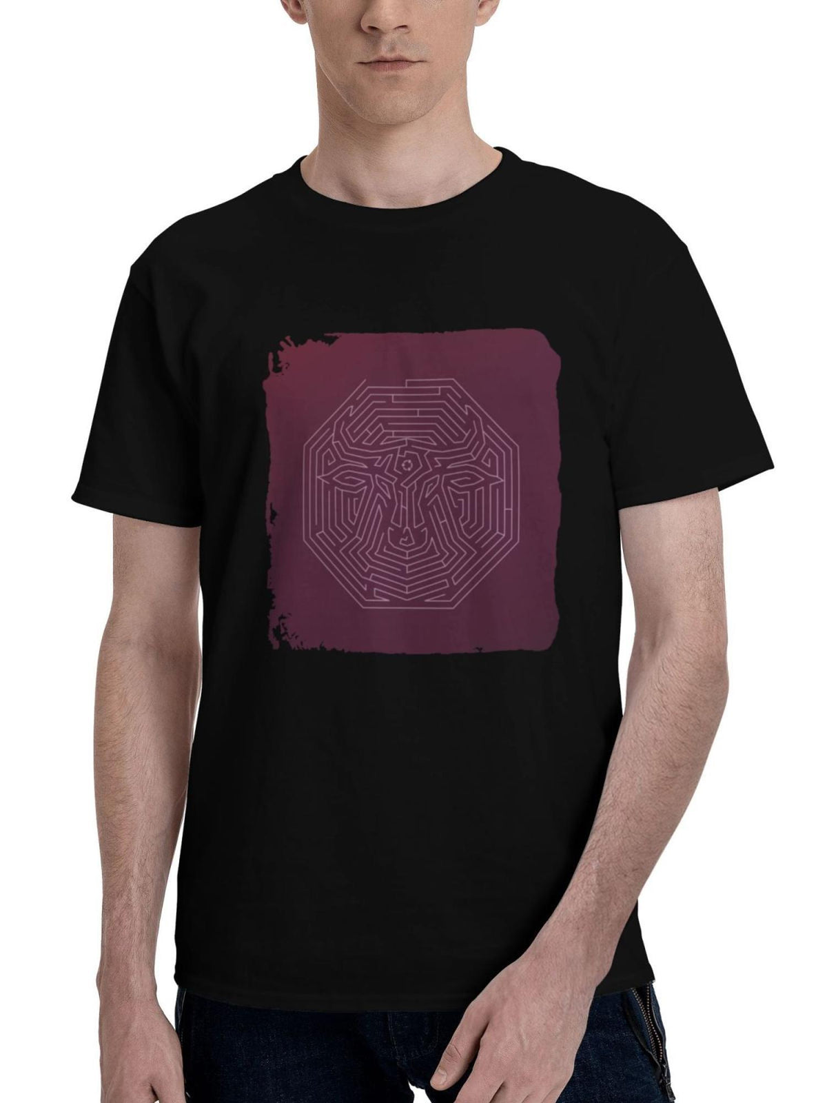 2024 Ubuntu 23 Mantic Minotaur 180G 100% Cotton Printed Round Neck Short-Sleeve T-Shirt, Christmas Gifts for Men Dad Husband Grandpa, S-XXXL, Black