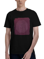 2024 Ubuntu 23 Mantic Minotaur 180G 100% Cotton Printed Round Neck Short-Sleeve T-Shirt, Christmas Gifts for Men Dad Husband Grandpa, S-XXXL, Black