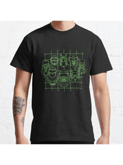 Spectrum Classic T-Shirt 100% Cotton, Gifts for Men Dad Husband Grandpa, S-XXXL, Black
