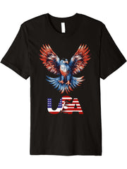 American Premium T-Shirt 180G 100% Cotton Printed Round Neck Short-Sleeve T-Shirt, Gifts for Men Dad Husband Grandpa, S-XXXL, Black