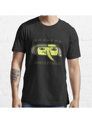 Judgmental Lemongrab Essential T-Shirt 100% Cotton, Gifts for Men Dad Husband Grandpa, S-XXXL, Black