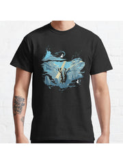 Children of Weather Classic T-Shirt 100% Cotton, Gifts for Men Dad Husband Grandpa, S-XXXL, Black