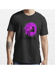 Alice in Wonderland Essential T-Shirt 100% Cotton, Gifts for Men Dad Husband Grandpa, S-XXXL, Black
