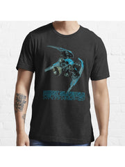 Radiant Silvergun 01 Essential T-Shirt 100% Cotton, Gifts for Men Dad Husband Grandpa, S-XXXL, Black