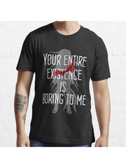 Izuru Kamukura Essential T-Shirt 100% Cotton, Gifts for Men Dad Husband Grandpa, S-XXXL, Black