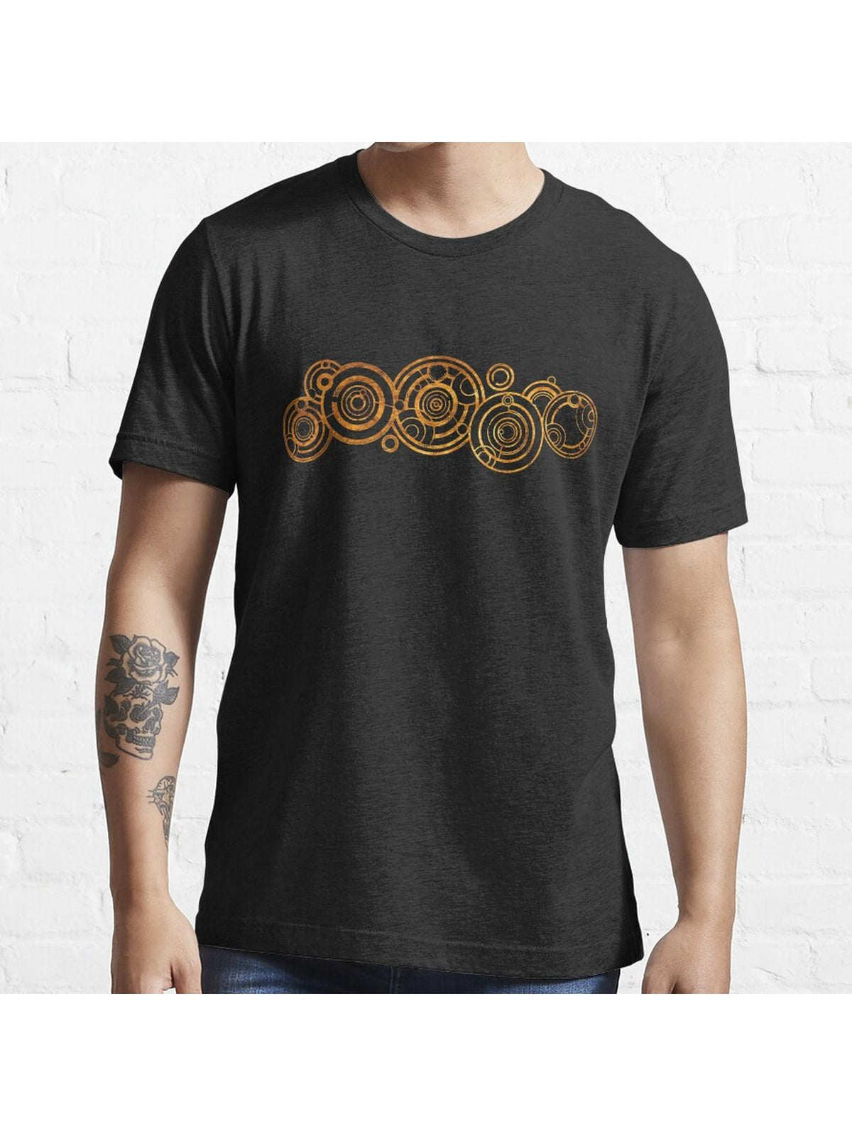 What's in a Name? Essential T-Shirt 100% Cotton, Gifts for Men Dad Husband Grandpa, S-XXXL, Black