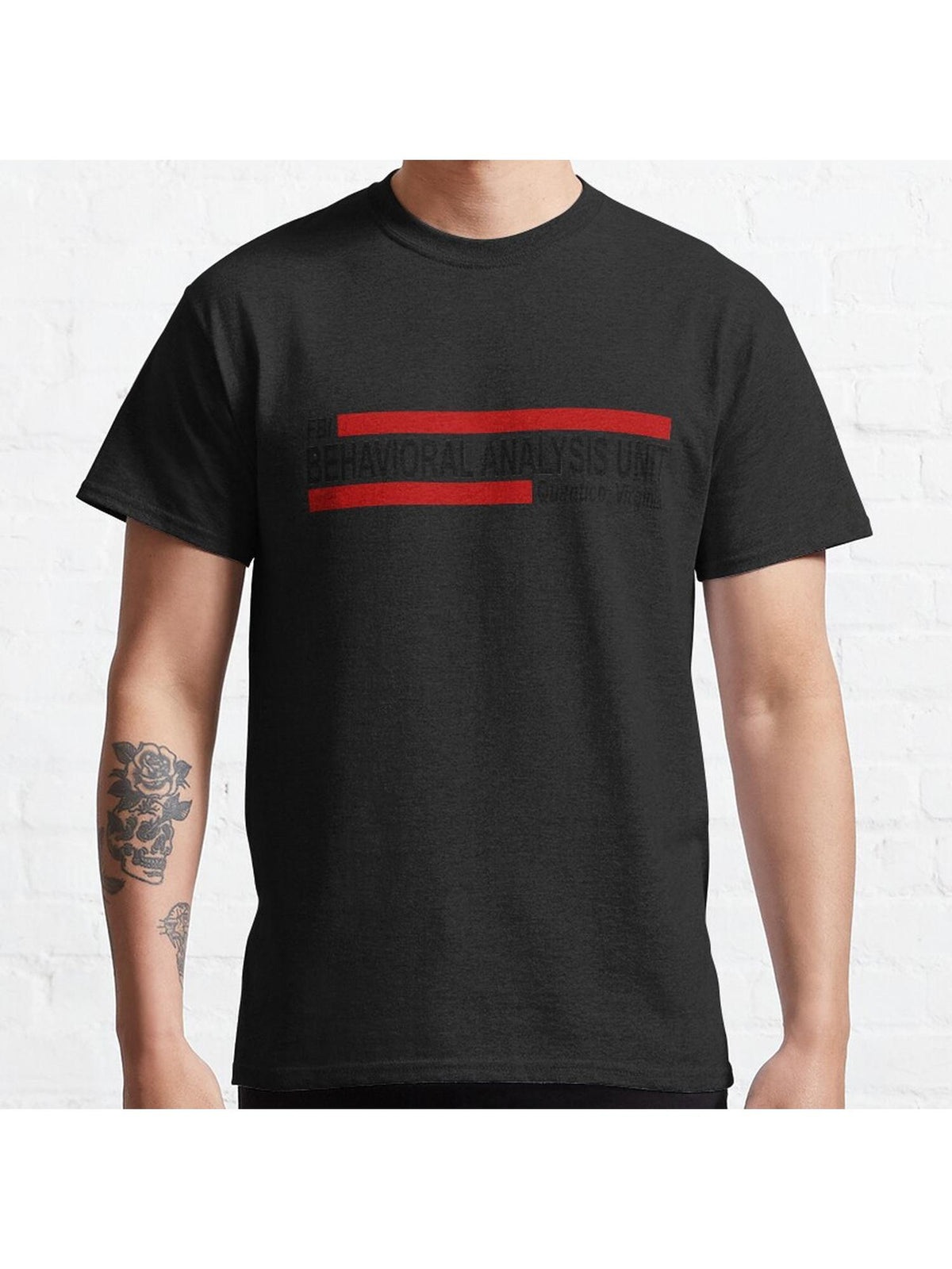 BAU Classic T-Shirt 100% Cotton, Gifts for Men Dad Husband Grandpa, S-XXXL, Black