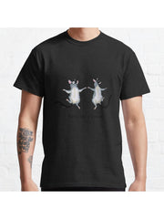 Party like a possum! Raising funds for Wildcare Australia Inc. Classic T-Shirt 100% Cotton, Gifts for Men Dad Husband Grandpa, S-XXXL, Black