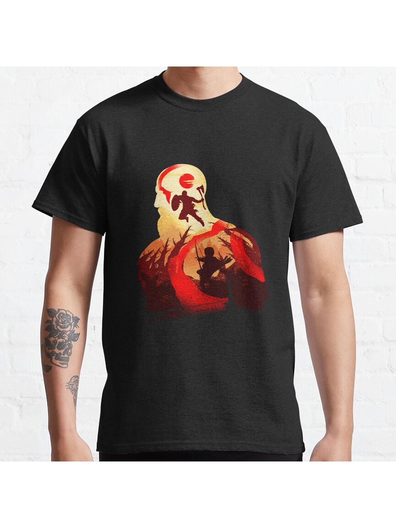 Father and Son Adventure Classic T-Shirt 100% Cotton, Gifts for Men Dad Husband Grandpa, S-XXXL, Black