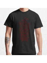 3 times stranger Classic T-Shirt 100% Cotton, Gifts for Men Dad Husband Grandpa, S-XXXL, Black