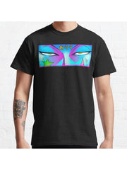 Japanese Anime Mask | Oh lala ヒソカ?モロウ | Available in Mask Classic T-Shirt 100% Cotton, Gifts for Men Dad Husband Grandpa, S-XXXL, Black