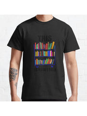 This Is How I Roll Classic T-Shirt 100% Cotton, Gifts for Men Dad Husband Grandpa, S-XXXL, Black