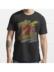 Chernobly Energy Drink Essential T-Shirt 100% Cotton, Gifts for Men Dad Husband Grandpa, S-XXXL, Black