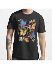 Field Guide To Chaos Essential T-Shirt 100% Cotton, Gifts for Men Dad Husband Grandpa, S-XXXL, Black