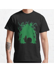 Lil' Evil Classic T-Shirt 100% Cotton, Gifts for Men Dad Husband Grandpa, S-XXXL, Black