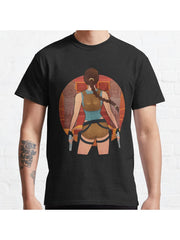 The Tomb Of Qualopec Classic T-Shirt 100% Cotton, Gifts for Men Dad Husband Grandpa, S-XXXL, Black