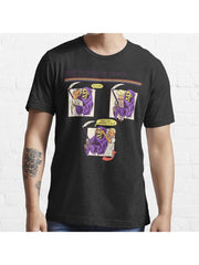 How To Escape Death Essential T-Shirt 100% Cotton, Gifts for Men Dad Husband Grandpa, S-XXXL, Black
