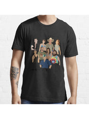 Survivor All Stars Essential T-Shirt 100% Cotton, Gifts for Men Dad Husband Grandpa, S-XXXL, Black