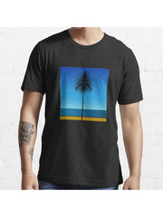 English Riviera Essential T-Shirt 100% Cotton, Gifts for Men Dad Husband Grandpa, S-XXXL, Black