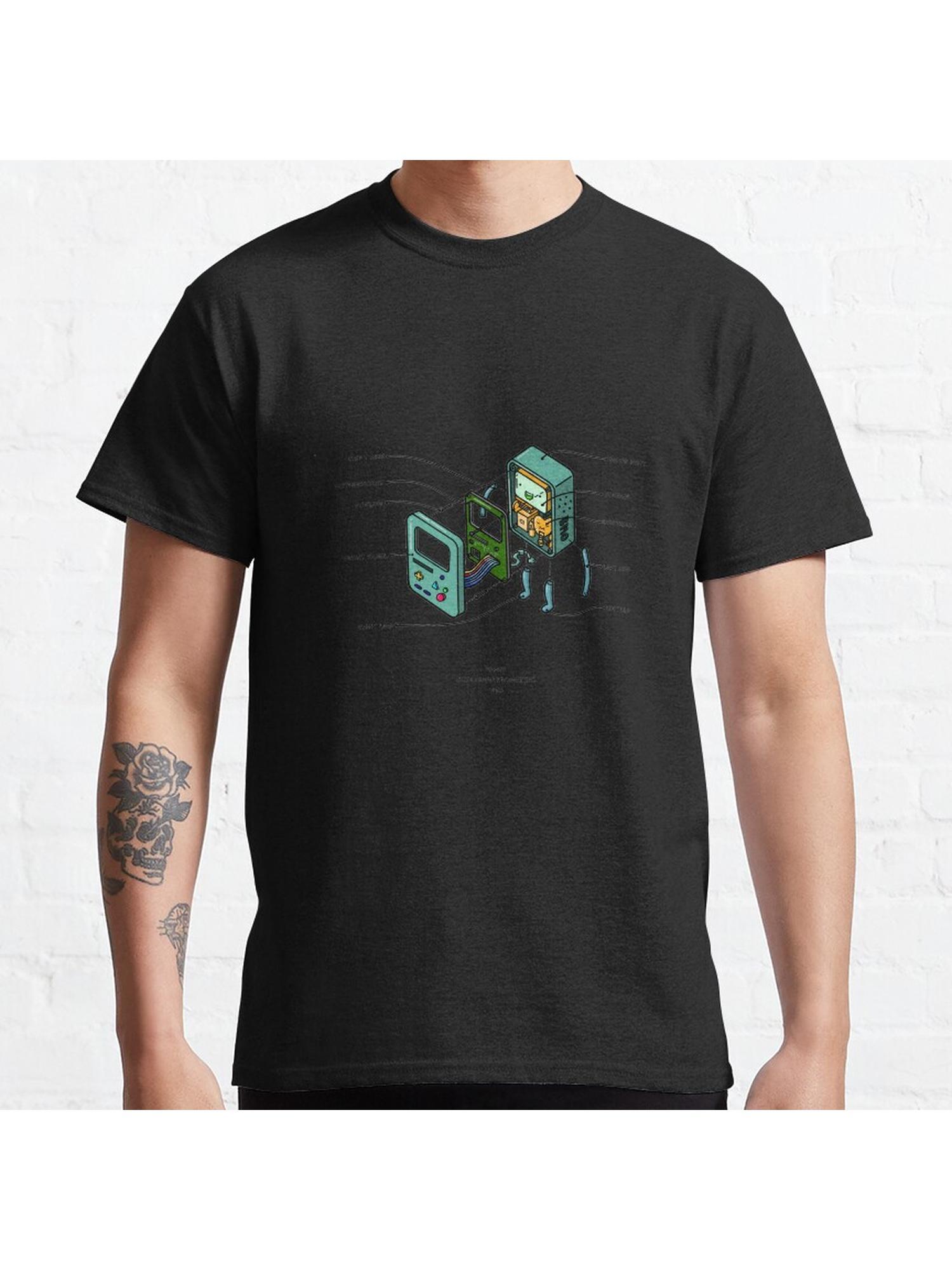 BMO Classic T-Shirt 100% Cotton, Gifts for Men Dad Husband Grandpa, S-XXXL, Black